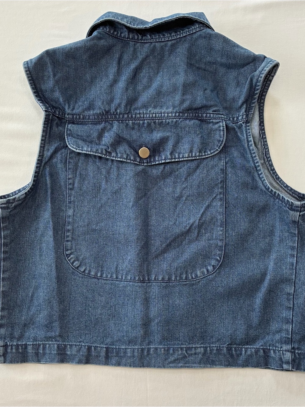 Willowbend vintage 90s denim vest Size:Medium